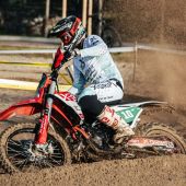 Beim letzten Meeting zur Enduro Europameisterschaft ging Valentino Hutter für das X-GRIP Racing Team an den Start.