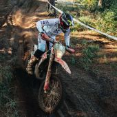 Beim letzten Meeting zur Enduro Europameisterschaft ging Valentino Hutter für das X-GRIP Racing Team an den Start.