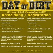 DAY OF DIRT am 14. November Arena Eggendorf NÖ