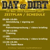 DAY OF DIRT am 14. November Arena Eggendorf NÖ