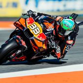 Acosta fährt die fünftschnellste Runde beim MotoGP™-Test in Valencia