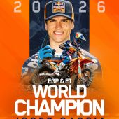 Josep Garcia Red Bull KTM Factory Racing ist FIM EnduroGP-Weltmeister 2026 