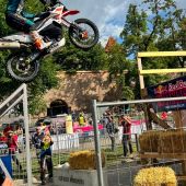 Hard Enduro World Ranking: Red Bull Romaniacs Dieter Rudolf am Prologpodest