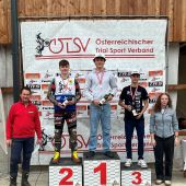 Hattrick für Matthias Schmidt in der Österreichischen Junior Trial Meisterschaft