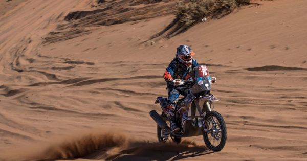 Martin Freinademetz solide auf der dritten Etappe Motorradreporter