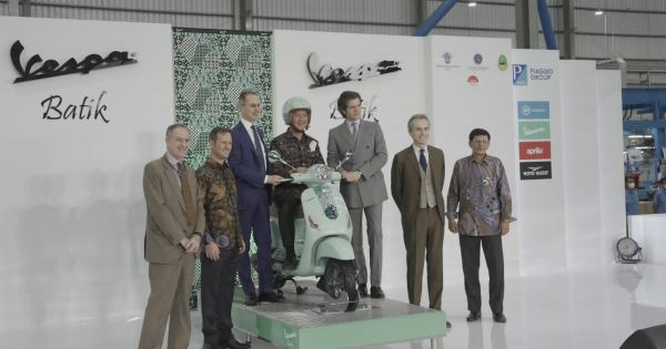 Piaggio Group membuka fasilitas produksi di Indonesia
