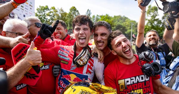 Dal sogno alla realtà: il viaggio di Jorge Prado verso il trono della MXGP.