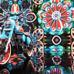 Inspiriert von der unkonventionellen Motorradkultur der 1970er und 1980er Jahre in Goa, einem Bundesstaat im Westen Indiens, präsentiert Royal Enfield auf der EICMA die Goan Classic 350. 