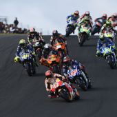  Marc Márquez geht in seinen ersten Grand Prix als frisch gekrönter MotoGP-Champion 2018. 