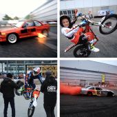 Custom Wheels Vienna KTM Dieter Rudolf, Patrick Friesacher, eTrial und Dirftshow Action vom feinsten auf der Reed Messe Wien