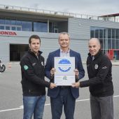 Das Honda Safety Institute erhält das Europäische Qualitätssiegel für Motorrad-Sicherheitstrainings