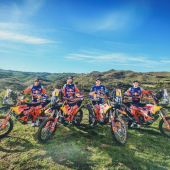 Matthias Walkner, Toby Price, Sam Sunderland und Luciano Benavides befinden sich jetzt in der Endphase ihrer Vorbereitungen für die Rallye Dakar 2019. 