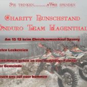 Punsch trinken für einen guten Zweck - letztes Jahr konnte für einen Jungen ein Rollstuhl organisiert werden. Das Ziel des heurigen Jahres ist, den stattlichen Betrag von EUR 4.400.- zu sprengen und wieder zu 100% einer bedürftigen Familie zukommen zu lassen.
