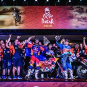 KTM FEIERT MIT TOBY PRICE DEN 18. DAKAR-SIEG IN FOLGE