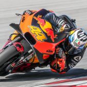 Pol Espagaró fuhr beim offiziellen IRTA MotoGP-Test in Sepang die zehntschnellste Zeit - so wie auch alle anderen Teammitglieder sehr gut mit der KTM 16 RC unterwegs waren. 