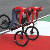 Zwei Ducati MIG-RR E-MTBs für Dovizioso und Petrucci