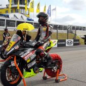 Nach seinen bisherigen Erfolgen im Motocross, Supermoto und ADAC Junior Cup möchte Benjamin den Sprung in den Northern Talent Cup schaffen.