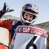 Sam Sunderland von Red Bull KTM Factory Racing hat die Silk Way Rallye gewonnen - den zweiten Lauf der FIM Marathon-Rallye-Weltmeisterschaft 2019.