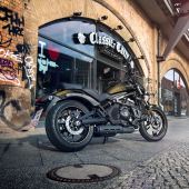 Die Kawasaki Vulcan S ist der Star im Cruiser-Segment. Durch ihr spezielles Design und das einzigartige ERGO-FIT-System ist die Vulcan S in ihrer Klasse einzigartig.