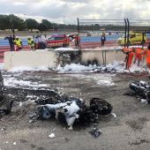 Das YART Yamaha EWC-Team sah seine Chance auf einen ersten Sieg auf dem Circuit Paul Ricard in Flammen aufgehen - nur vier Stunden nach dem Neustart des Bol d'Or, als Loris Baz aus der Führung stürzte, nachdem er auf Öl traf, das von einem Konkurrenten zurückgelassen wurde.