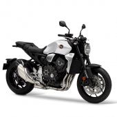 Auf dem Honda-Stand anlässlich der EICMA besticht die neue CB1000R durch ihr minimalistisches Design.