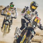 Pablo Quintanilla und Andrew Short von Rockstar Energy Husqvarna Factory Racing sind bereit für die kommende Rallye Dakar 2020.
