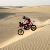 Sanz belegte mit ihrer GasGas RC 450F den 18. Rang.