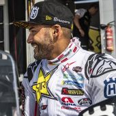 Pablo Quintanilla von Rockstar Energy Husqvarna Factory Racing ist auf der vorletzten Etappe der Rallye Dakar zum Sieg gestürmt.
