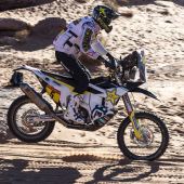 Das Rockstar Energy Husqvarna Factory Racing Team hat eine besonders schwierige dritte Etappe der Rallye Dakar 2020 absolviert.