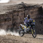 Pablo Quintanilla ist auf der neunten Etappe der Rallye Dakar 2020 zum Sieg gefahren.