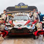 Finn Rovanperä wird der jüngste Fahrer, der jemals einen Podiumsplatz in der WRC erreicht hat.