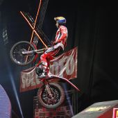Jorge Casales sichert sich auf GasGas in Barcelona sein erstes Podiumsergebnis beim X-Trial.