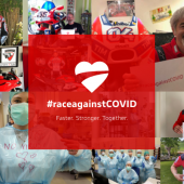 #raceagainstCOVID