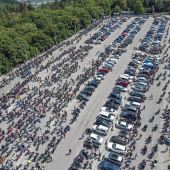 5400 Biker protestieren auf Motorradkundgebung in Wien gegen bestehende und drohende Motorradfahrverbote
