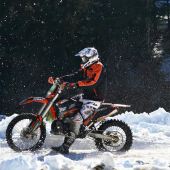 Motorradfahren im Winter