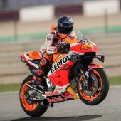  Pol Espargaro und Stefan Bradl starteten mit ihren jeweiligen Repsol Honda Team-Maschinen in den letzten Vorsaisontest für 2021.