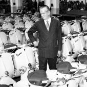 Am 23. April 1946, also vor (fast) genau 75 Jahren, meldete Piaggio im italienischen Pontedera das Patent für eines der erfolgreichsten Produkte der Neuzeit an: die Vespa. 