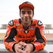 Danilo fährt seine KTM auf den viel versprechenden 6. Platz 