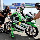 Einen guten Auftakt in das zweite Rennwochenende am Losail International Circuit zeigt Maximilian Kofler (KTM/CIP-GREENPOWER) beim ersten Freien Training, welches er auf Rang 11 beendet.