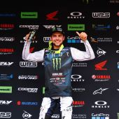 Was für eine Nacht! Rookie Nate Thrasher holte in Atlanta seinen ersten Supercross-Sieg in souveräner Manier.