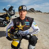 Der amerikanische Rallye-Star hat bei Rockstar Energy Husqvarna Factory Racing für die Saison 2023 unterschrieben.