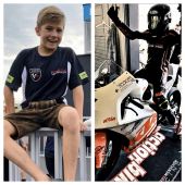 Am Spielberg bekam ich von Auinger Bernhard (Projekt Spielberg) ein Leihbike (KTM RC4R), da unseres KTM RC4R in Most einen Defekt hatte. Bereits im dritten Turn war ich Schnellster und habe die beste Rundenzeit aufgestellt 