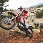 Der junge Österreicher Michael Walkner zeigte bei Hixpania Hard Enduro groß auf und kann mit Recht stolz darauf sein, in der Welt-Elite mitzufahren.