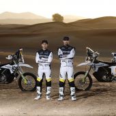 Luciano Benavides und Skyler Howes werden Husqvarna Factory Racing beim härtesten Off-Road-Motorradrennen der Welt - der Rallye Dakar - vertreten.