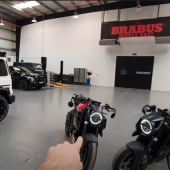 Rok Bagoros ist in der Szene ein sehr bekannter Name - wenn er die Brabus 1300 R wählt, dann wird sie ordentlich bewegt!