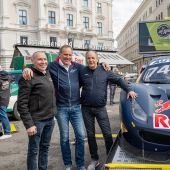 DTM-Mastermind Gerhard Berger und Wings for Life Gründer Heinz Kinigadner propagieren hochkarätigen Motorsport in Österreich bei gemeinsamer Pressekonferenz mit Red Bull Erzbergrodeo-Veranstalter Karl Katoch,