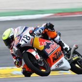 Jakob Rosenthaler: Erfolgreicher Test auf MotoGP Rennstrecke in Portimao