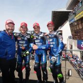 Das Yamalube YART Yamaha Official EWC Team mit Karel Hanika, Niccolo Canepa und Marvin Fritz begann die Saison 2022 der FIM Langstrecken-Weltmeisterschaft mit einem Podiumsplatz beim Auftaktrennen, der 45. Ausgabe der 24 Heures Motos von Le Mans in Frankreich.