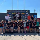 Die Jungen Wilden Burschen und Mädels des Austrian Junior Cups fuhren letztes Wochenende ihre 3. Runde im Automotodrom Grobnik.
