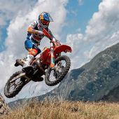 Manuel Lettenbichler geht zweifellos als der Mann, den es zu schlagen gilt, in die fünfte Runde des FIM Hard Enduro.